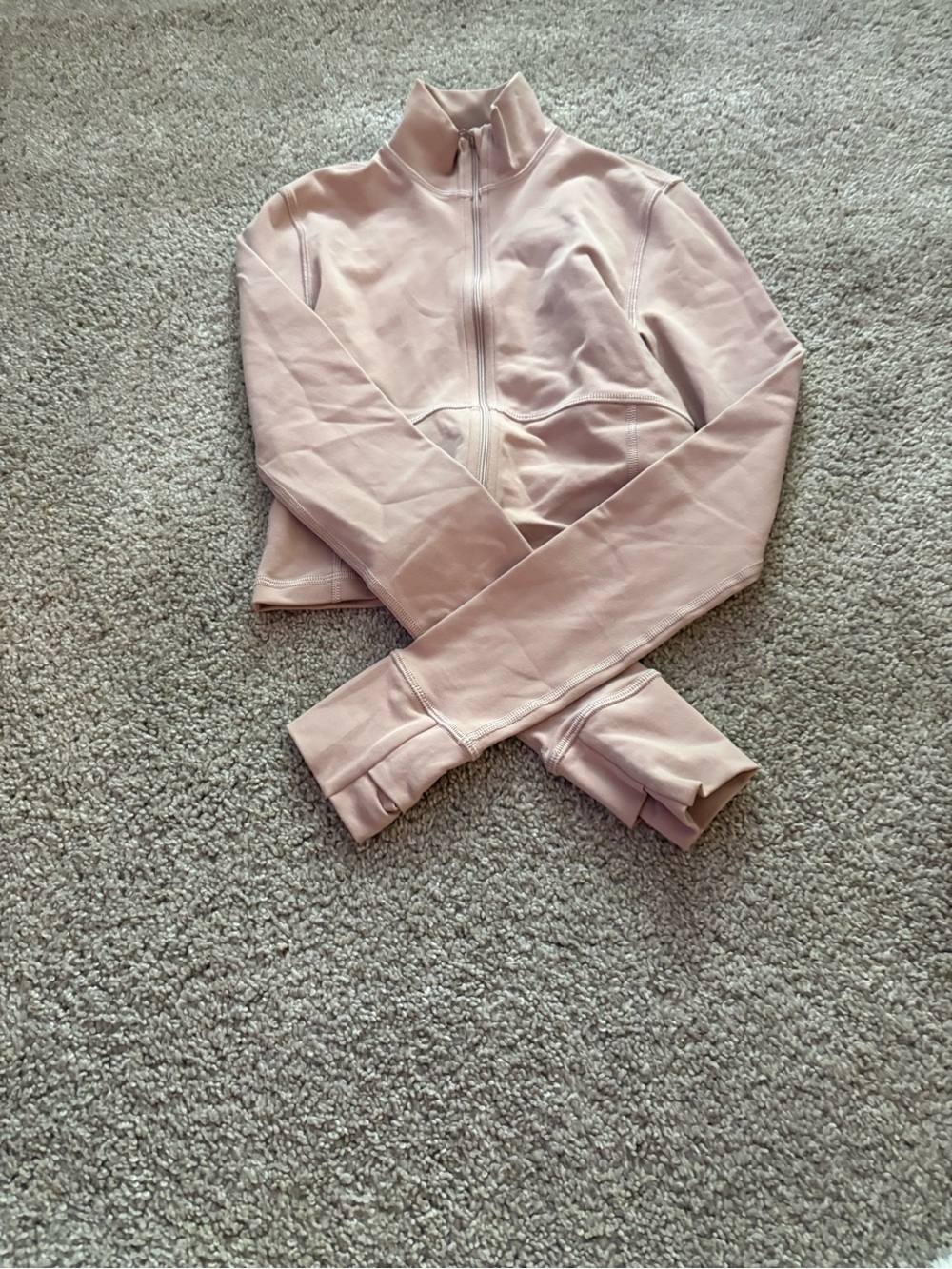 Aritzia Cropped Zip Up